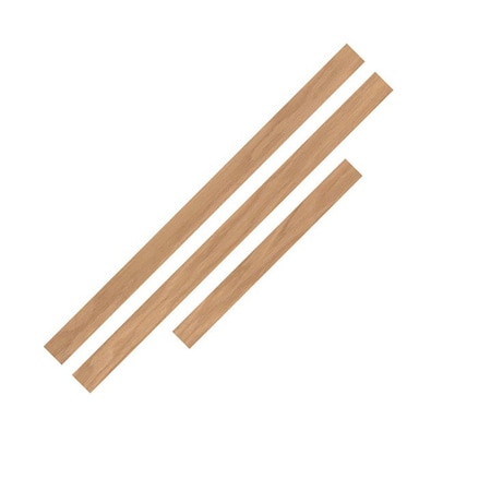 Invisidoor Red Oak Trim Accessory for 32 in. or 36 in.  Bookcase Door ID.TK.RO